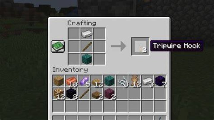 How do you make tripwire in minecraft