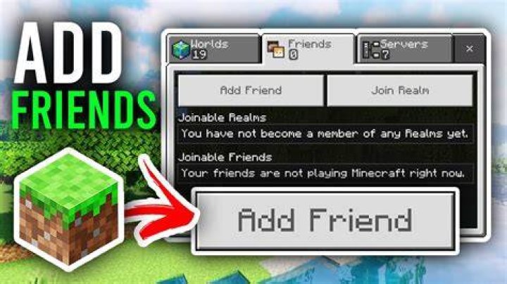 How to add friend on minecraft pc