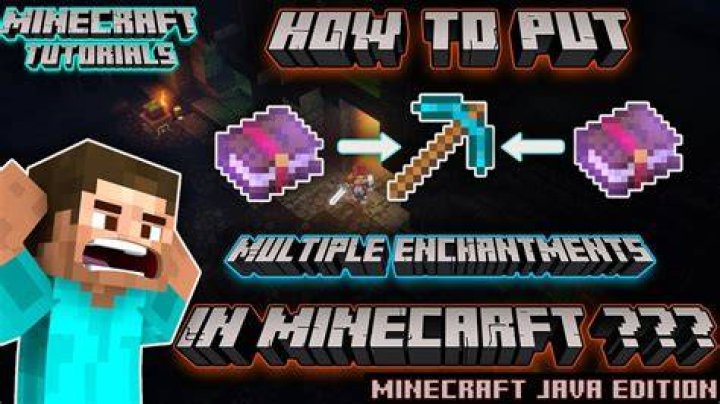 How to add multiple enchantments in minecraft