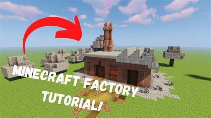 How to build a factory in minecraft