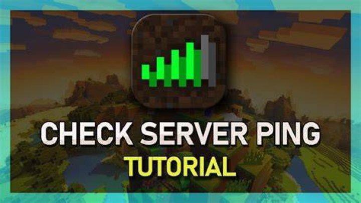 How to check your ping in minecraft