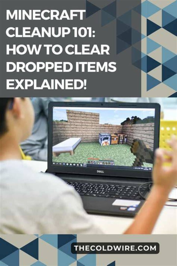 How to clear dropped items in minecraft