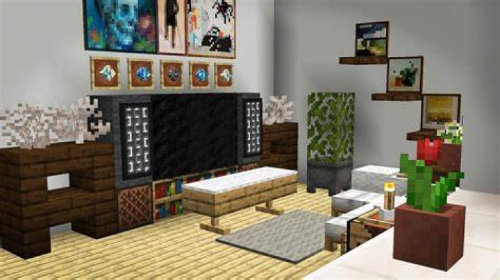 How to decorate a room in minecraft