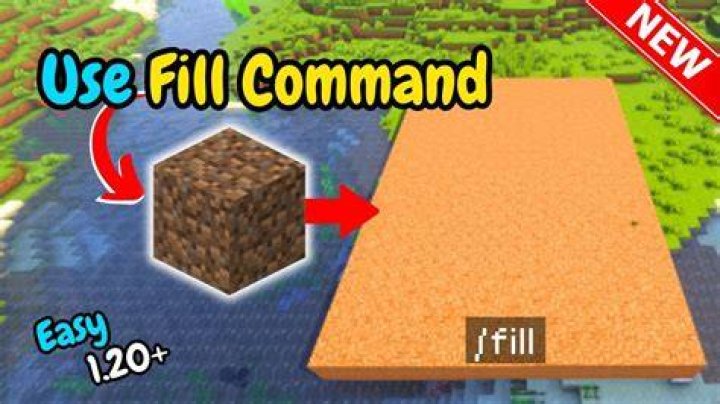 How to do /fill in minecraft