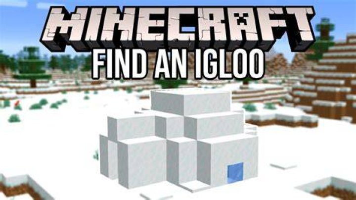 How to find an igloo in minecraft