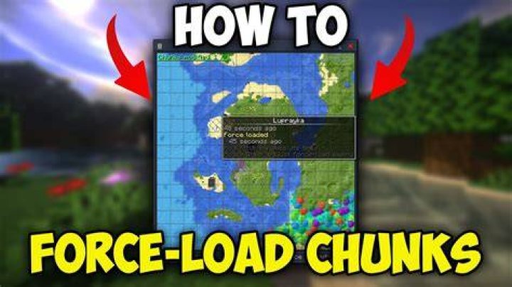 How to force load chunks in minecraft
