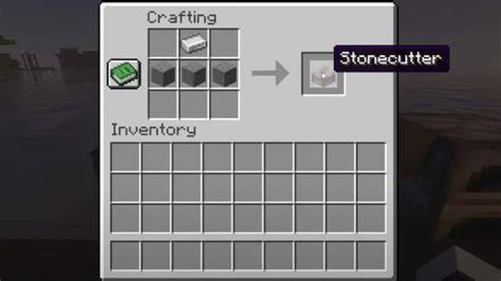 How to get a stonecutter in minecraft