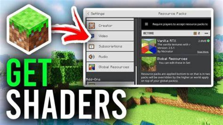How to get shaders for minecraft 1.18