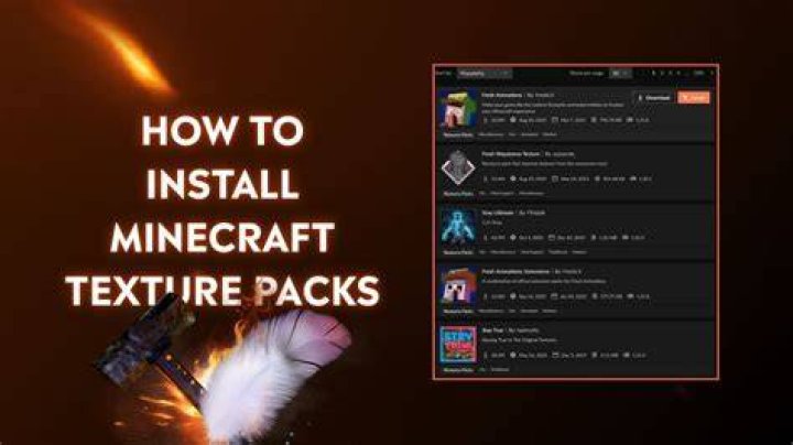 How to install minecraft texture packs 1.13