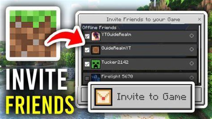How to invite friends on minecraft ps3