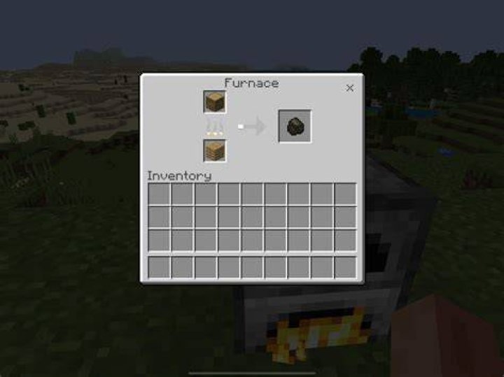 How to make a charcoal in minecraft