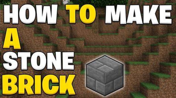 How to make brick stone in minecraft