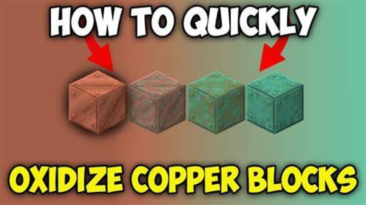 How to make copper oxidize faster minecraft