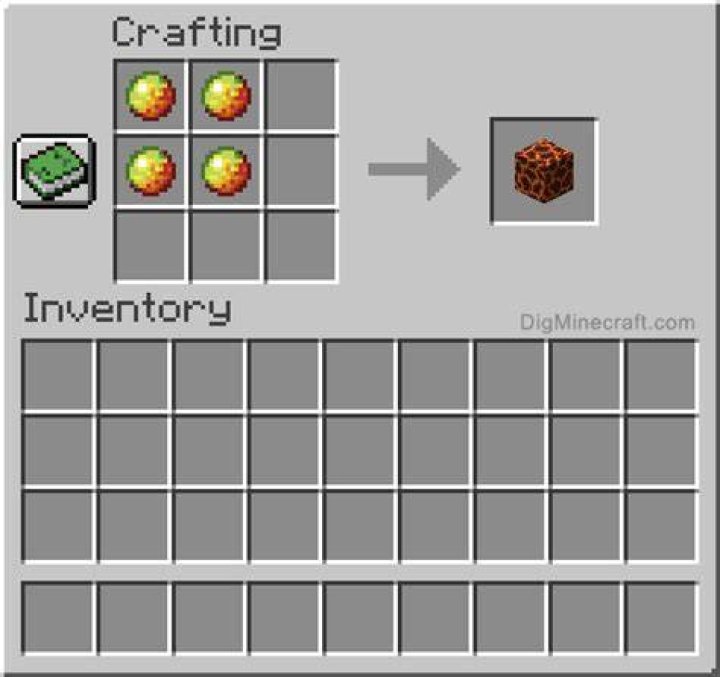 How to make magma block in minecraft