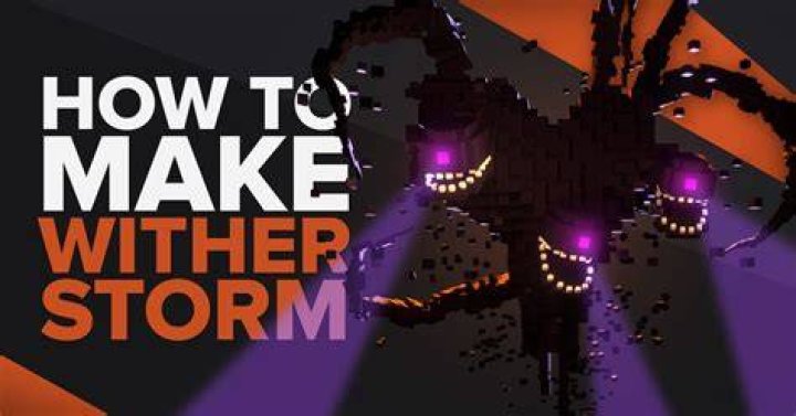 How to make wither storm in minecraft
