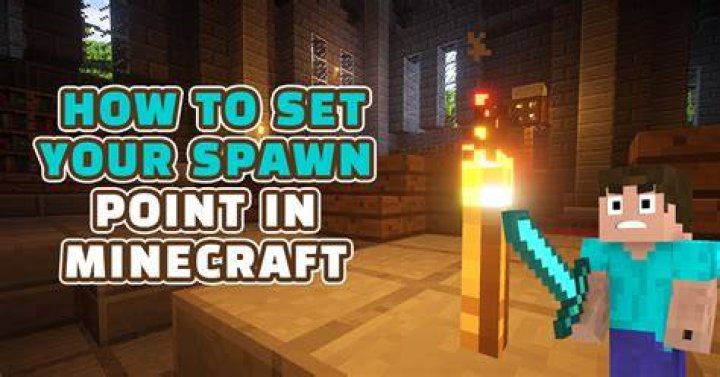 How to set your spawn in minecraft