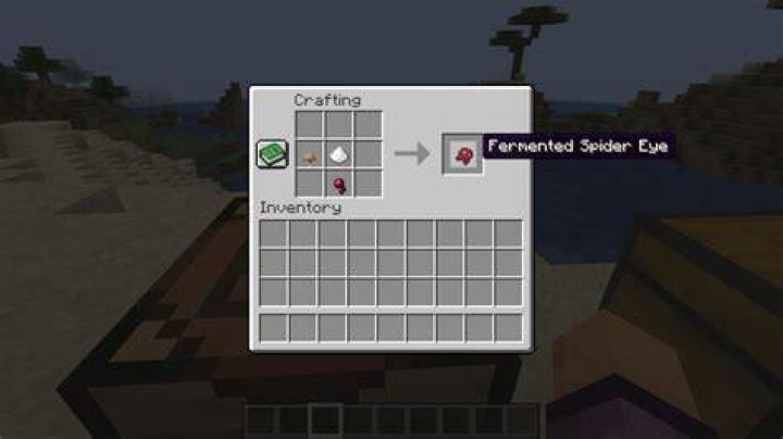 What do spider eyes do in minecraft