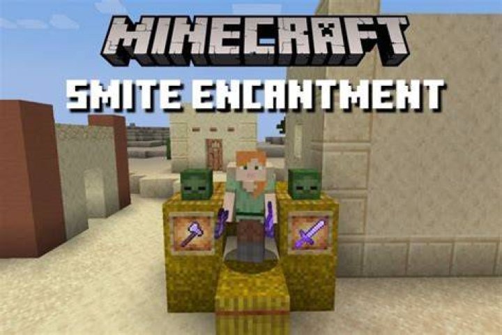 What does the minecraft enchantment smite do