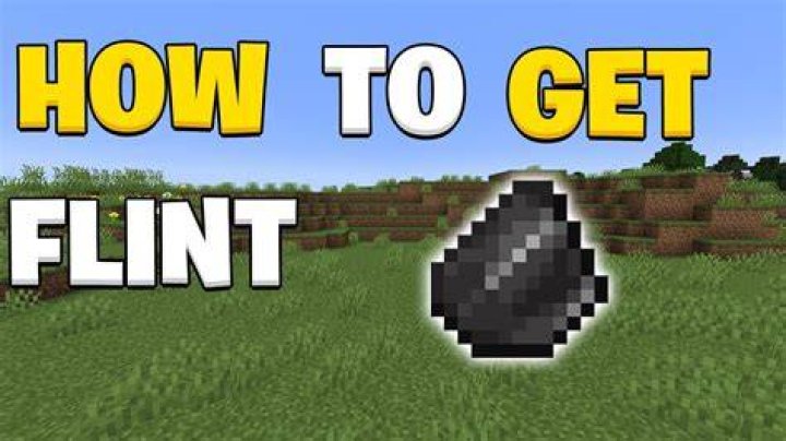 Where do i get flint in minecraft